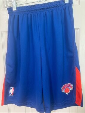 Kids Blue Knicks NBA Basketball Shorts